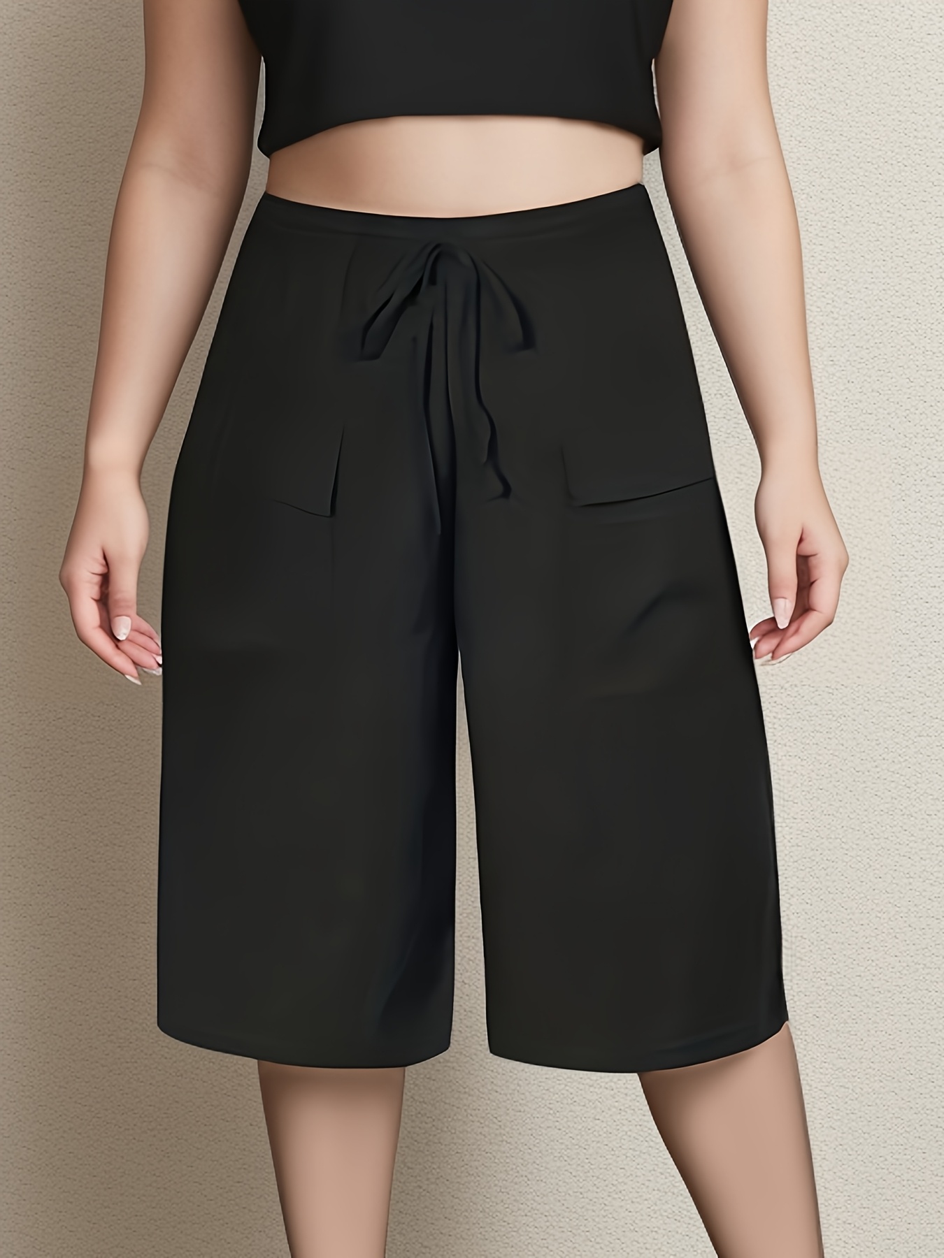 Summer Clothing For Plus Size Women - Plus Size 1XL-5XL Pantaloncini casual a