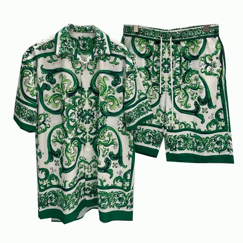 Beach Shirt Hawaiian - Completo Set Estivo 2026: Camicia Hawaiana
