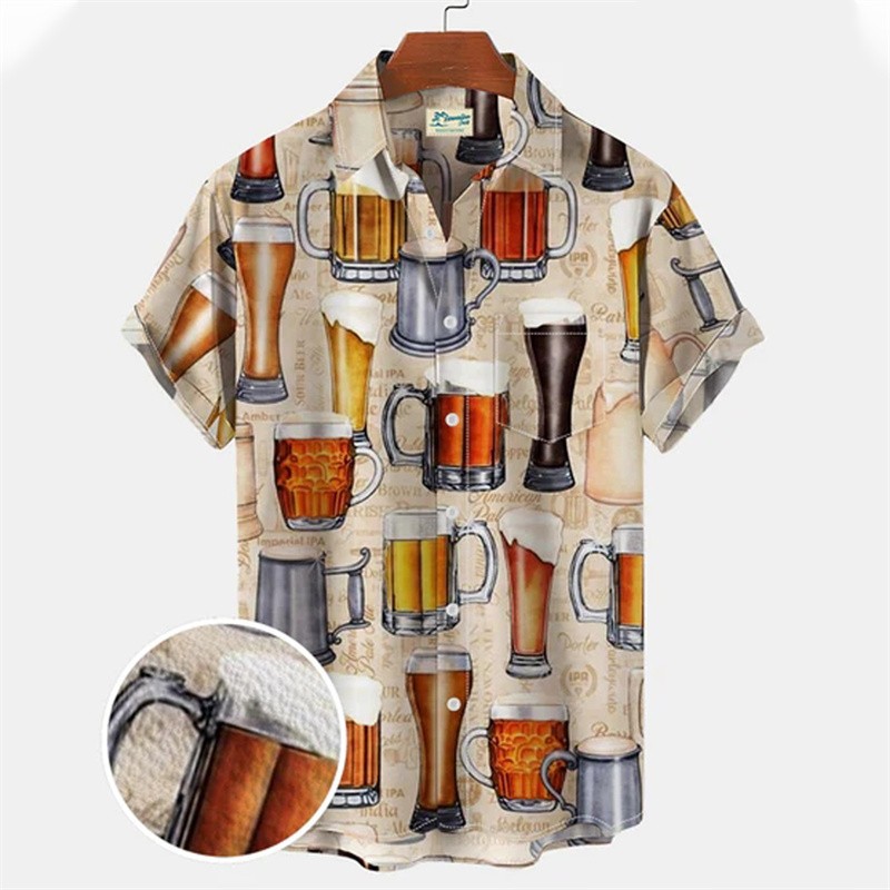 Summer Clothing Recommendations - Camicia floreale Casual hawaiana da uomo