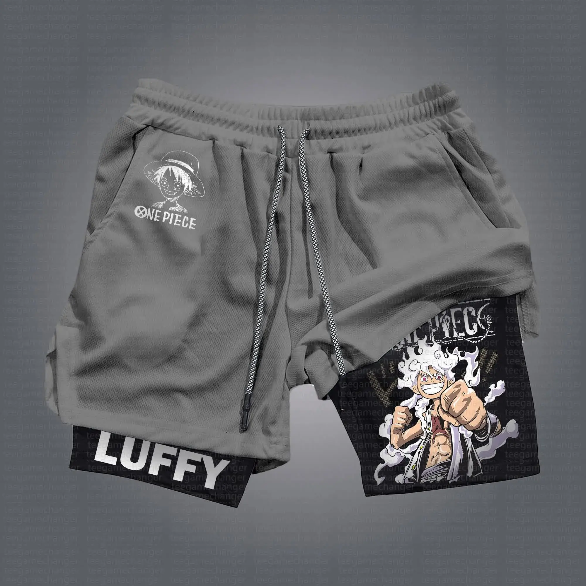 Summer Clothing For Japan - 2025 One Piece Rufy Anime Pantaloncini