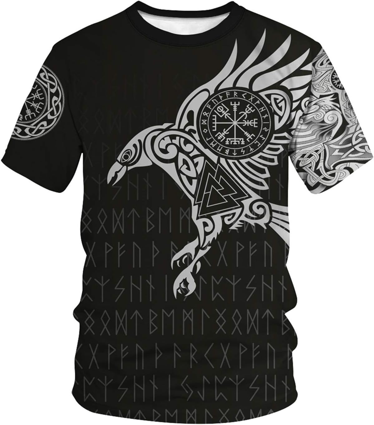Summer Viking Clothing - Maglietta da uomo Vikings Top Novità