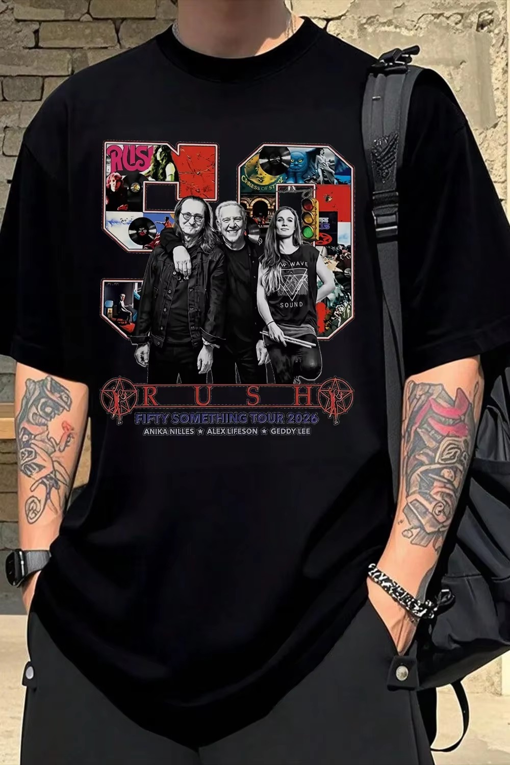 Summer Clothing Trends For Men 2026 - Maglietta Rush Band 2026, T-shirt in