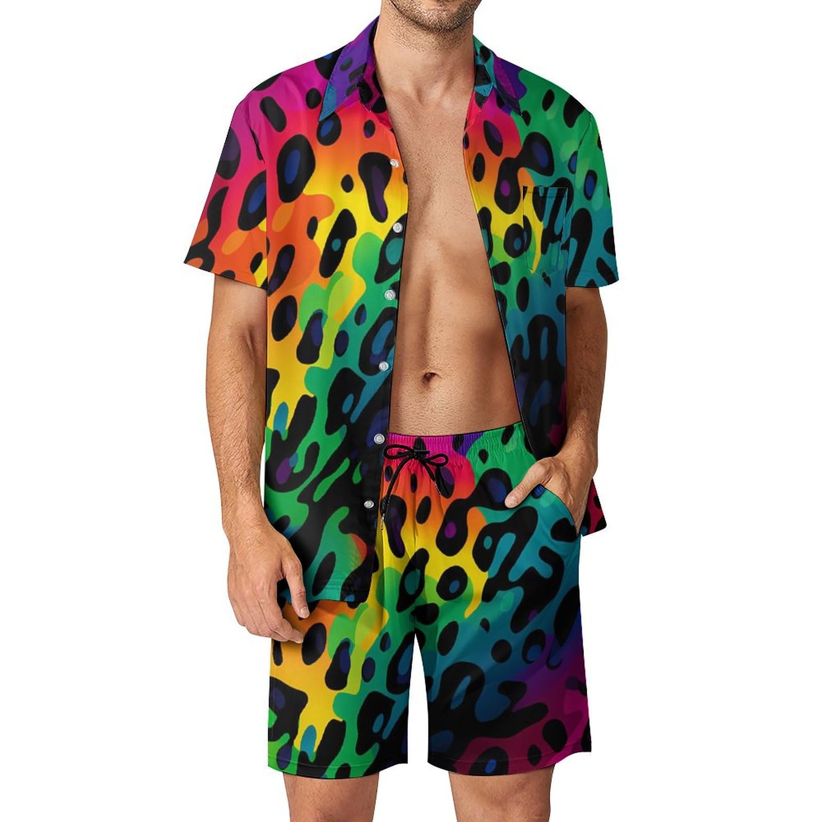 Summer Clothing Sets - Completo Estivo da Uomo con Stampa