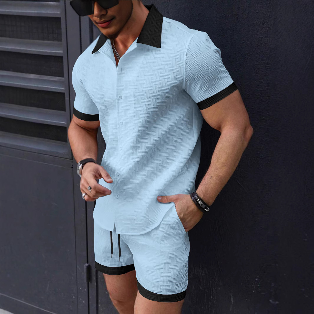 Linen Shorts Men - Completi coordinati di tendenza da uomo,