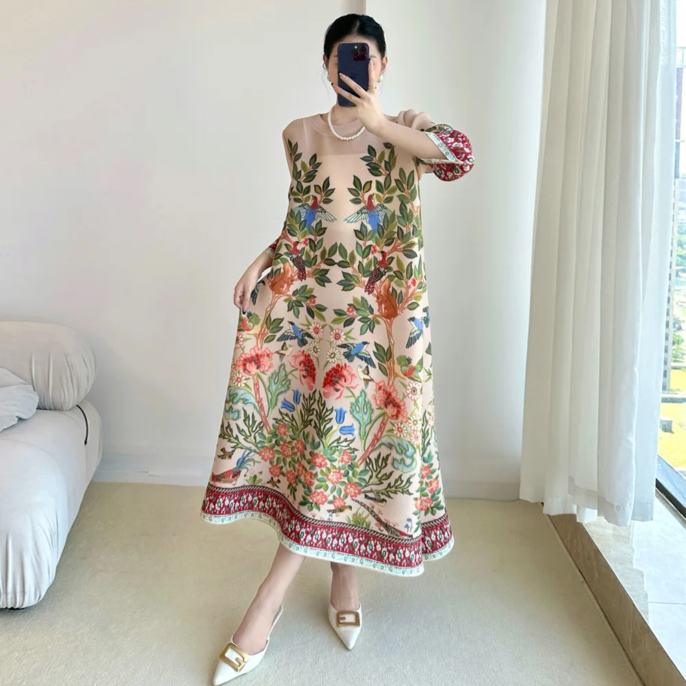 Summer 2025 Clothing Essentials - Miyake Abito con stampa vintage Abiti
