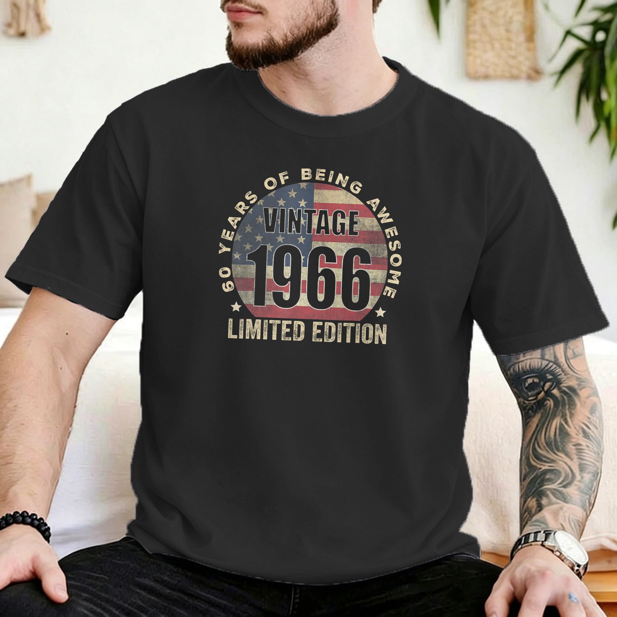 Summer Clothing For 60 Year Old Woman - T-shirt vintage del 1966 per il