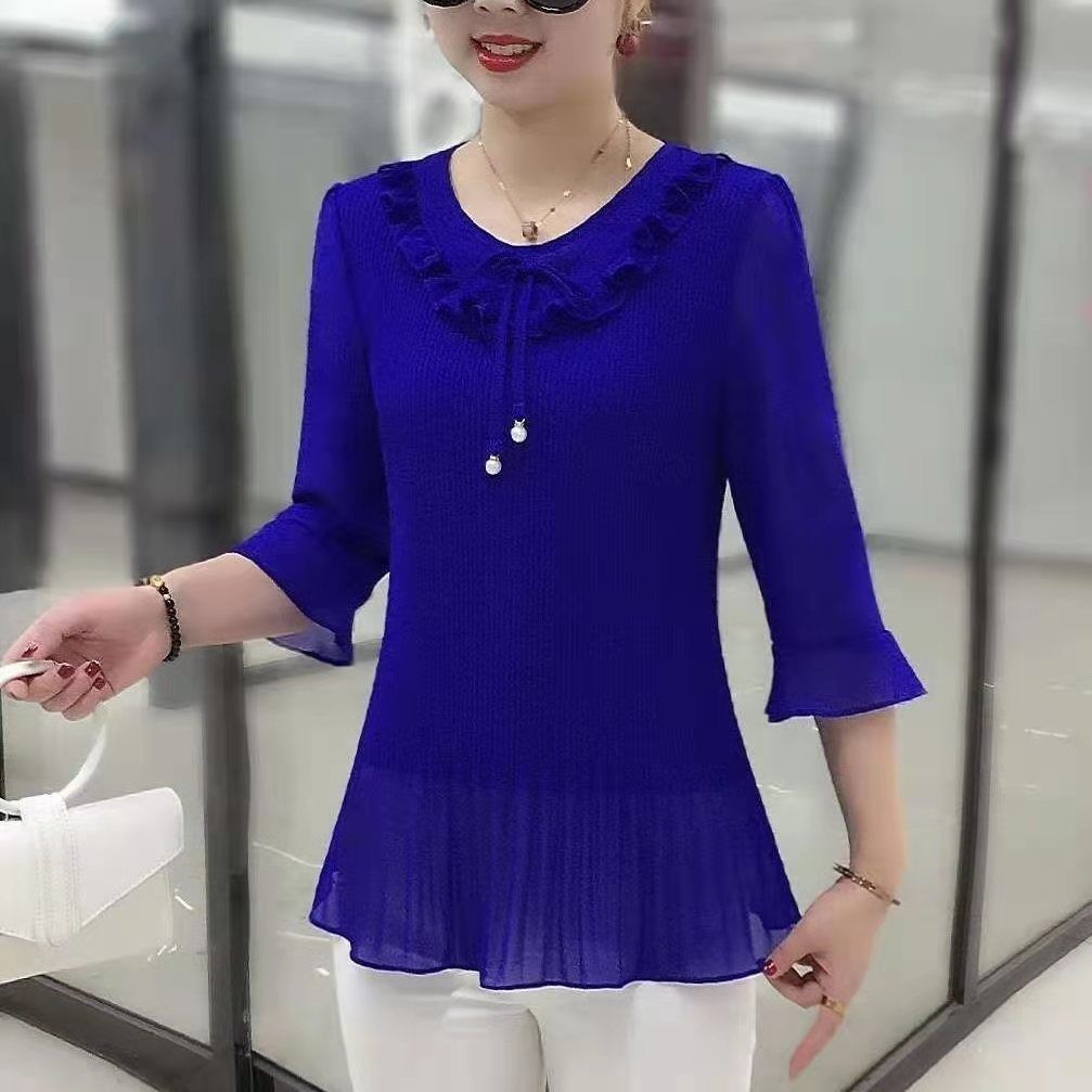 Summer Clothing For 60 Year Old Woman - Nuova Camicia Autunnale con Collo in