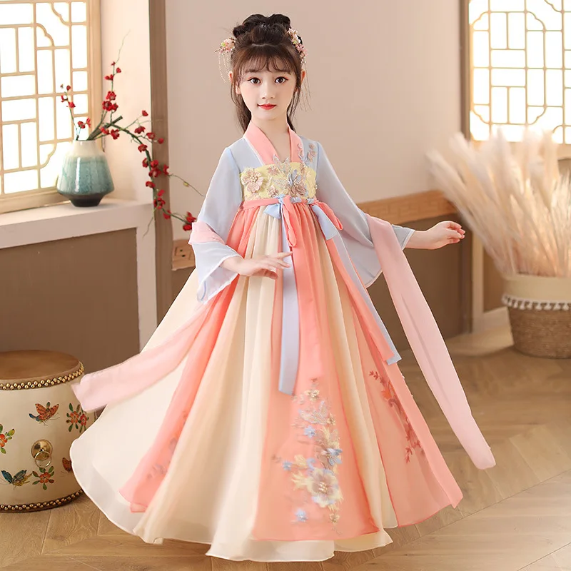 Summer Clothing Baby Girl - Abiti Hanfu estivi per bambini, costume
