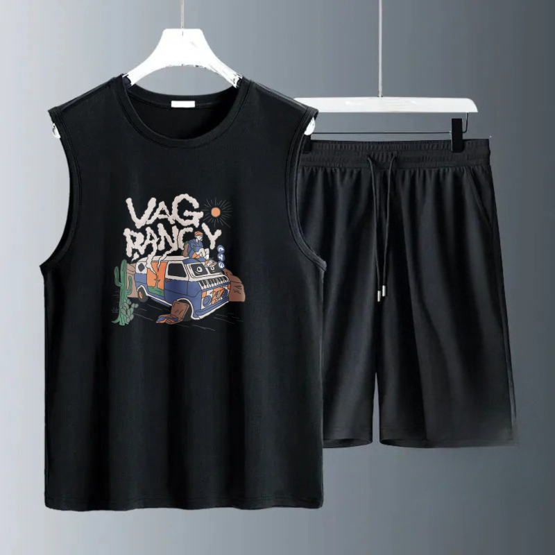 Completi Canotta Uomo Estate 2 - Summer Clothing Sets recensione e prezzo
