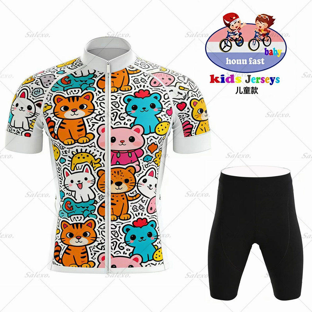 Set Maglia da Ciclismo per Bam - Summer Clothing Kids Sale recensione e prezzo