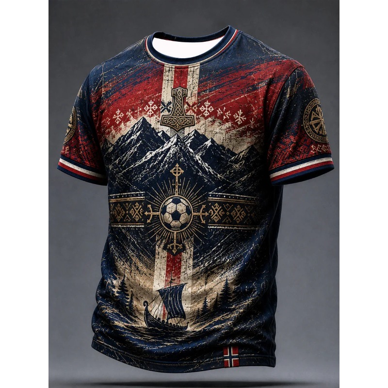 Maglia da Calcio Norvegia Norg - Summer Viking Clothing recensione e prezzo