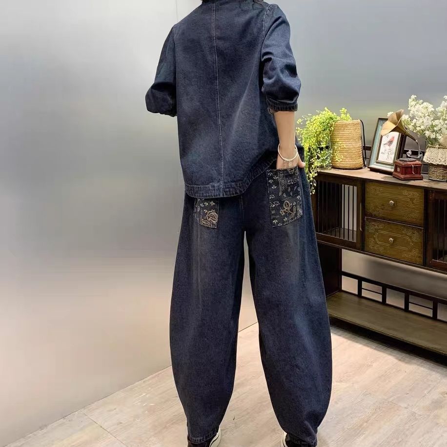 Set di moda in denim con fiori - Summer Clothing Capsule recensione e prezzo