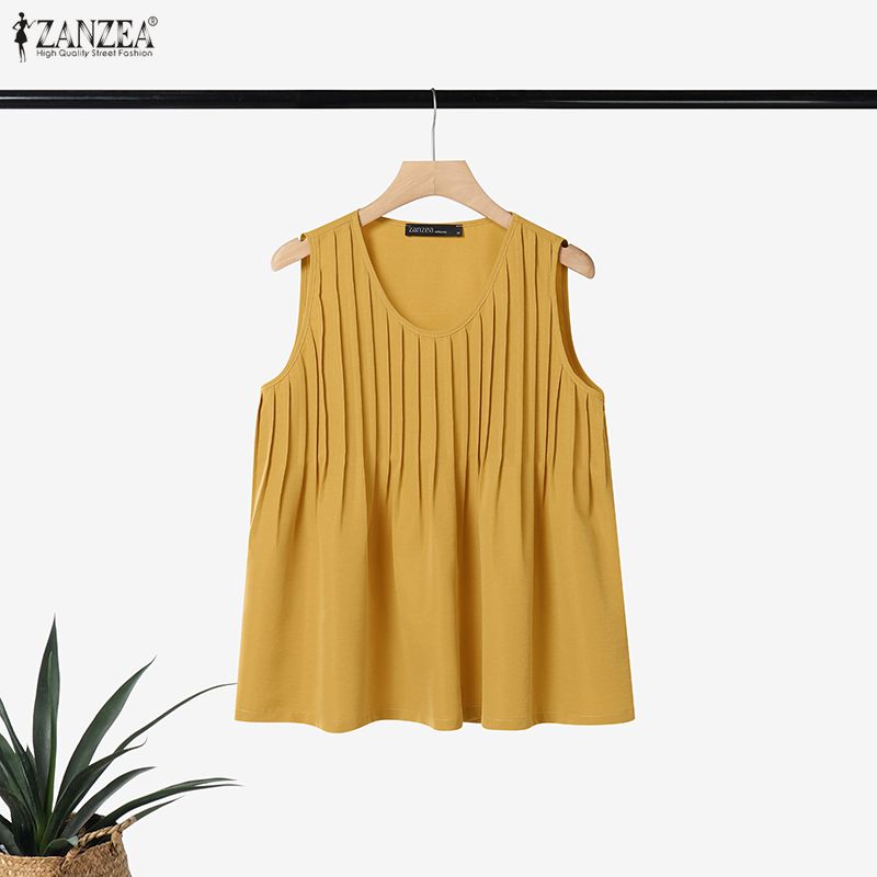 ZANZEA Top senza maniche da do - Summer Clothing For Plus Size Women recensione e prezzo