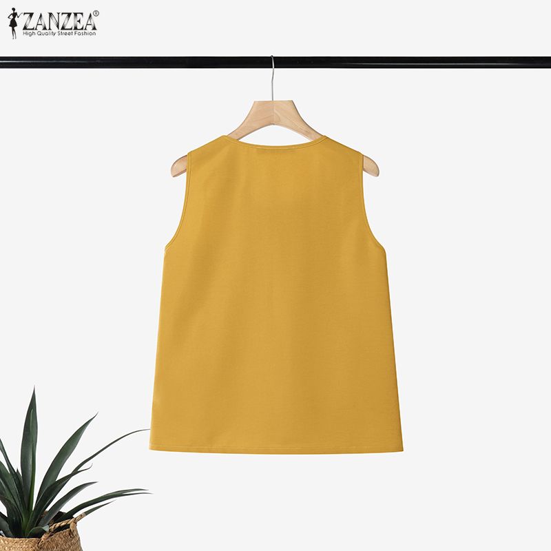 ZANZEA Top senza maniche da do - Summer Clothing For Plus Size Women recensione e prezzo