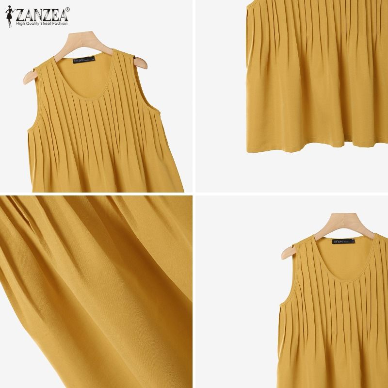 ZANZEA Top senza maniche da do - Summer Clothing For Plus Size Women recensione e prezzo