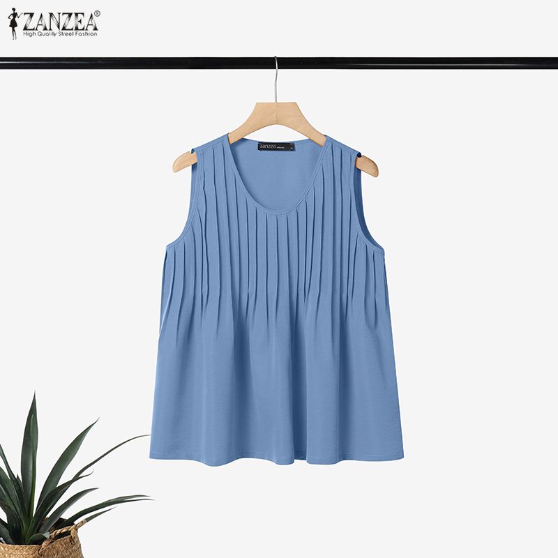 ZANZEA Top senza maniche da do - Summer Clothing For Plus Size Women recensione e prezzo