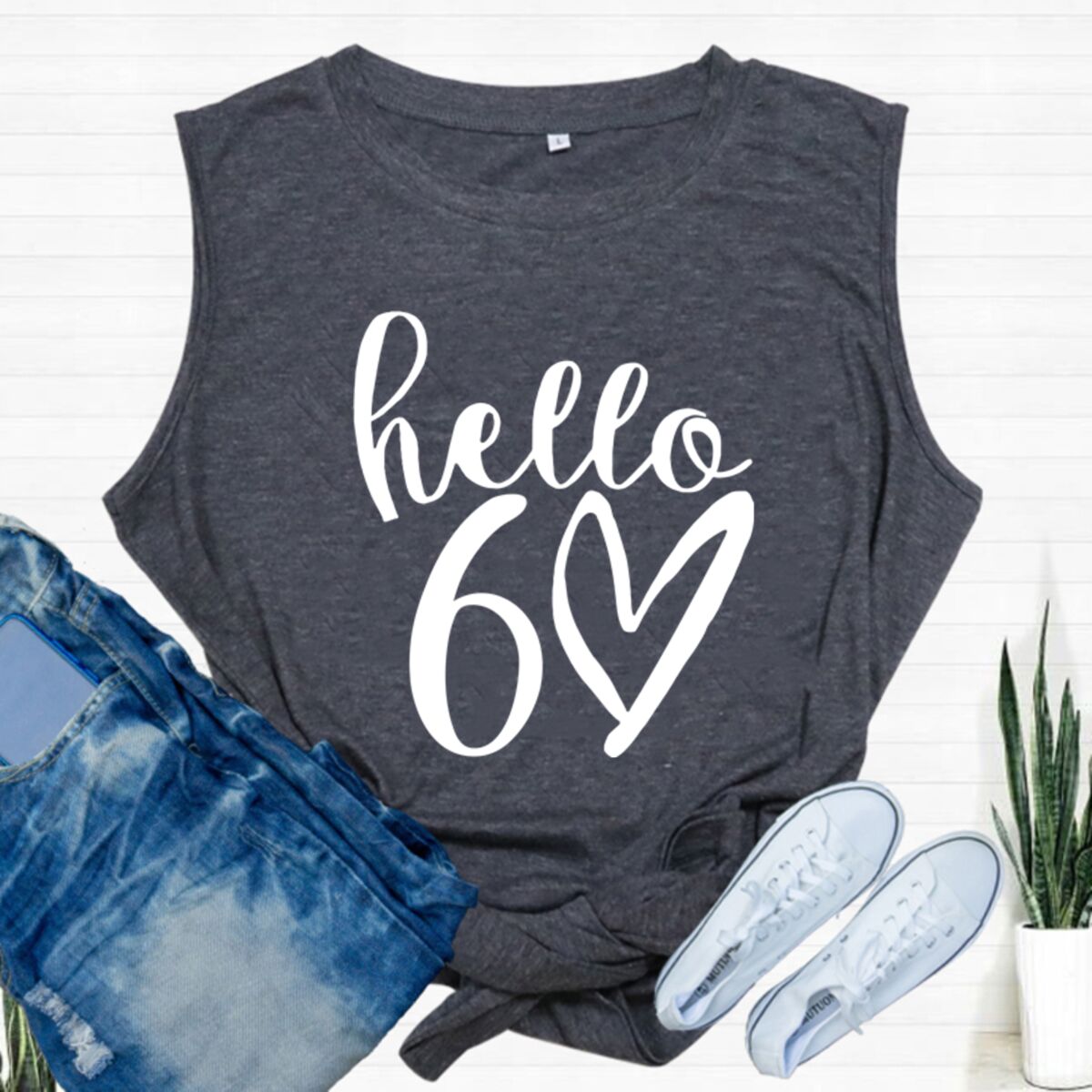Canotta casual da donna con gr - Summer Clothing For 60 Year Old Woman recensione e prezzo