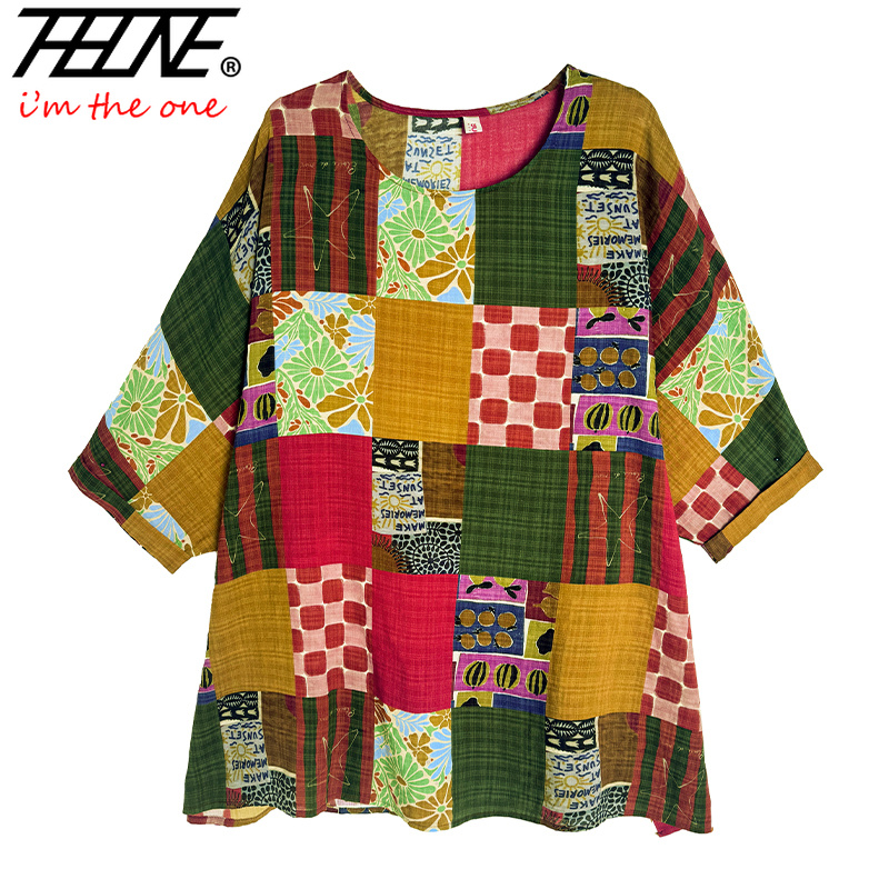 THHONE Camicie da Donna Stampa - Summer Clothing For Plus Size Women recensione e prezzo