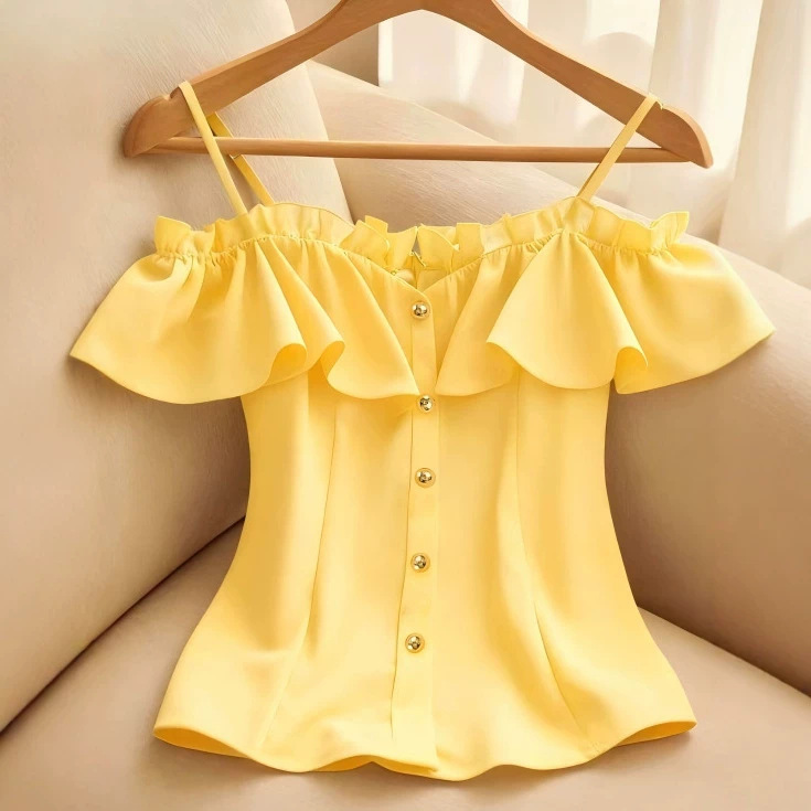 Camicetta coreana chic con sco - Summer Clothing Looks recensione e prezzo