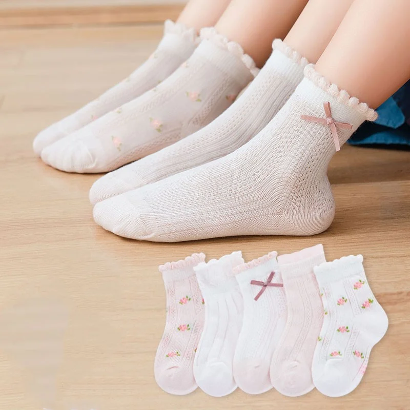 Calzini per bambini 5 paia/lot - Summer Clothing Baby Girl recensione e prezzo