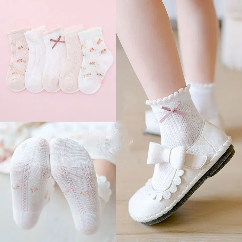 Calzini per bambini 5 paia/lot - Summer Clothing Baby Girl recensione e prezzo