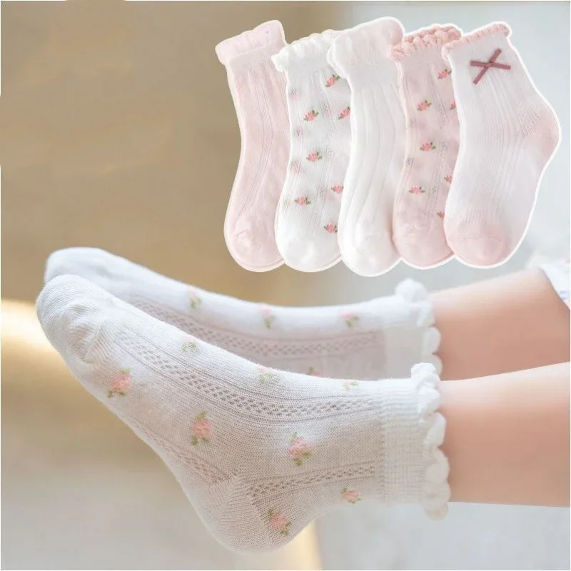 Calzini per bambini 5 paia/lot - Summer Clothing Baby Girl recensione e prezzo