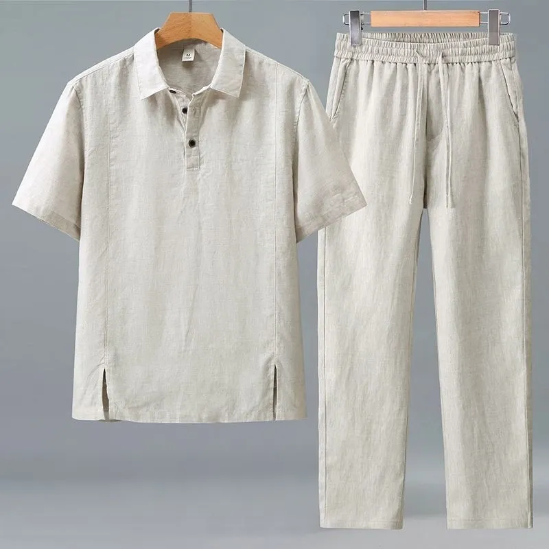 Completo Estivo in Lino per Uo - Linen Shorts Men recensione e prezzo