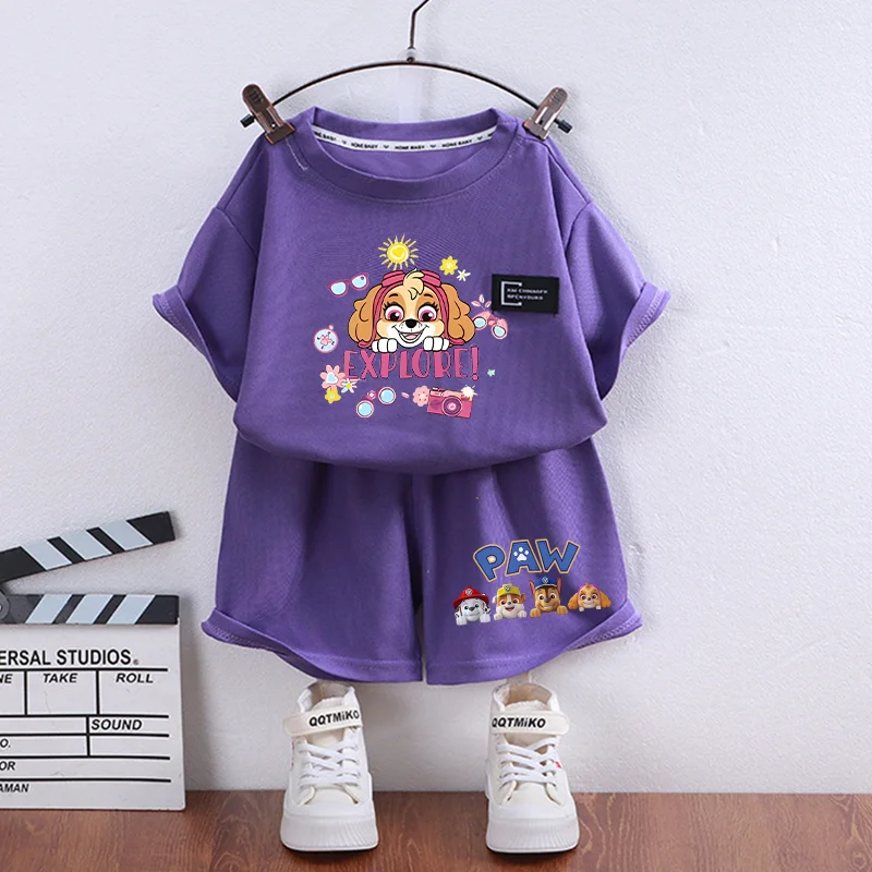 Set 2 Pezzi Paw Patrol: T-Shir - Summer Clothing Baby Girl recensione e prezzo