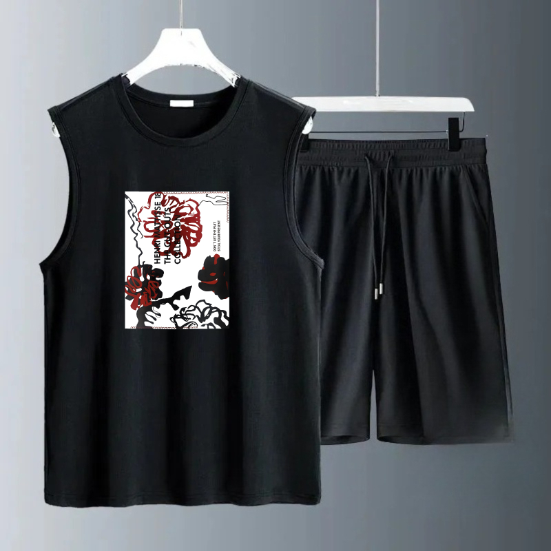Completi Canotta Uomo Estate 2 - Summer Clothing Sets recensione e prezzo