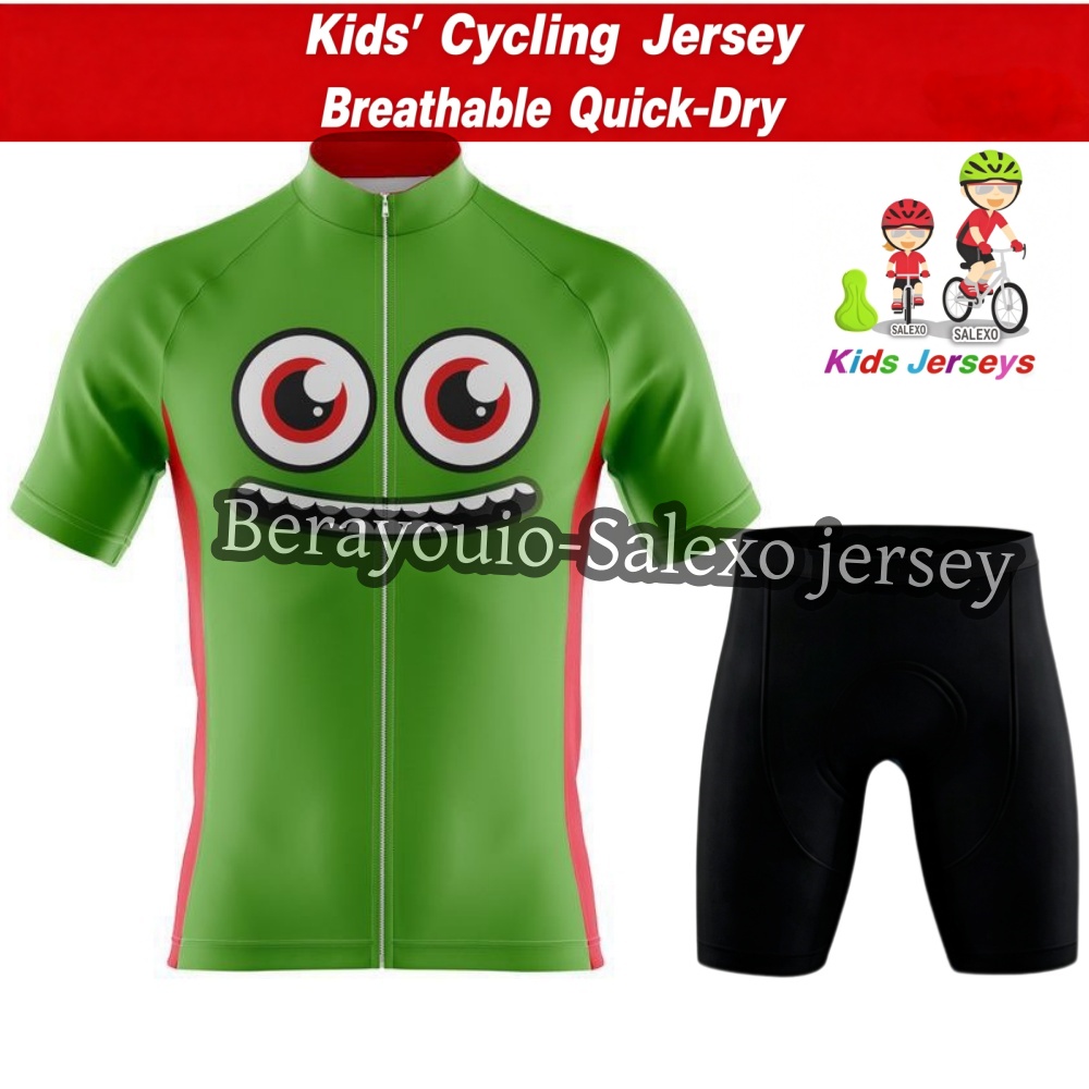 Set di maglie da ciclismo per  - Summer Clothing Kids Sale recensione e prezzo