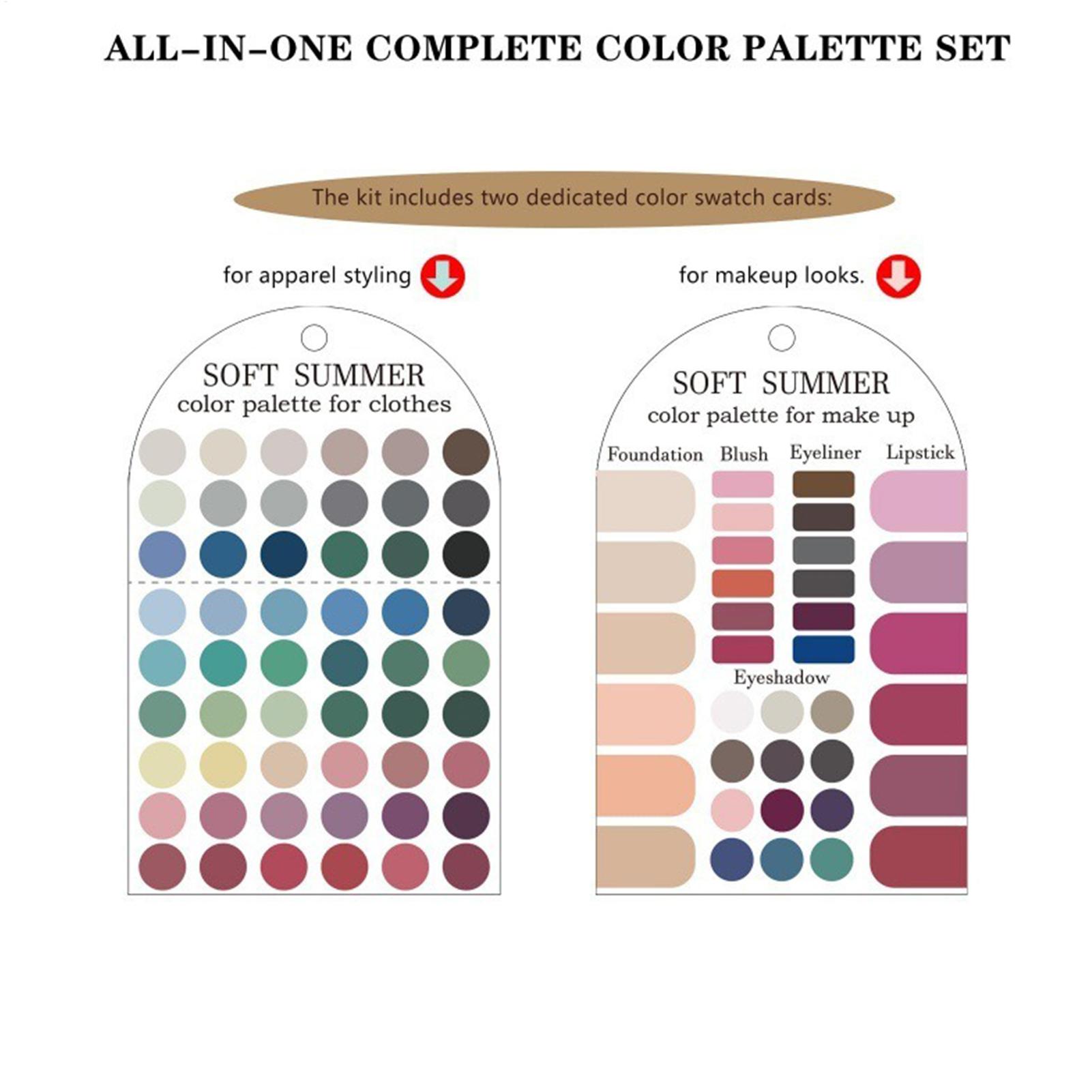 Cartoncino con Palette di Colo - Summer Clothing Palette recensione e prezzo