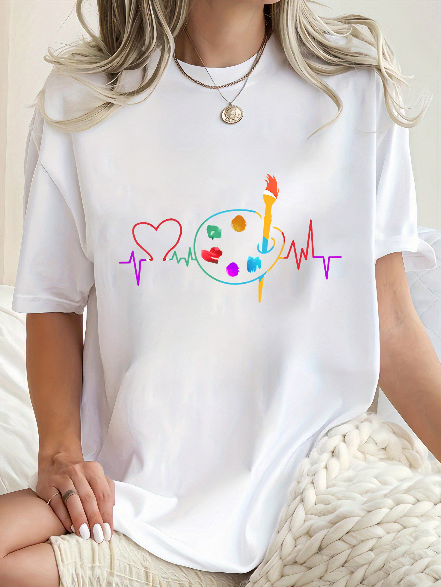 T-shirt girocollo casual da do - Summer Clothing Palette recensione e prezzo