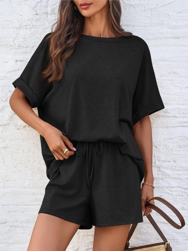Lady Casual Set Moda Solid All - Summer Clothing For Girls recensione e prezzo