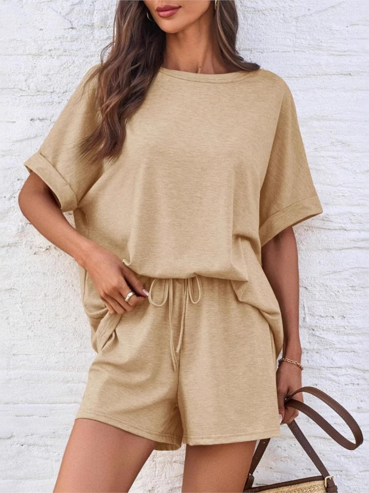 Lady Casual Set Moda Solid All - Summer Clothing For Girls recensione e prezzo