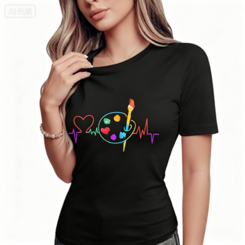 T-shirt Casual da Donna con St - Summer Clothing Palette recensione e prezzo