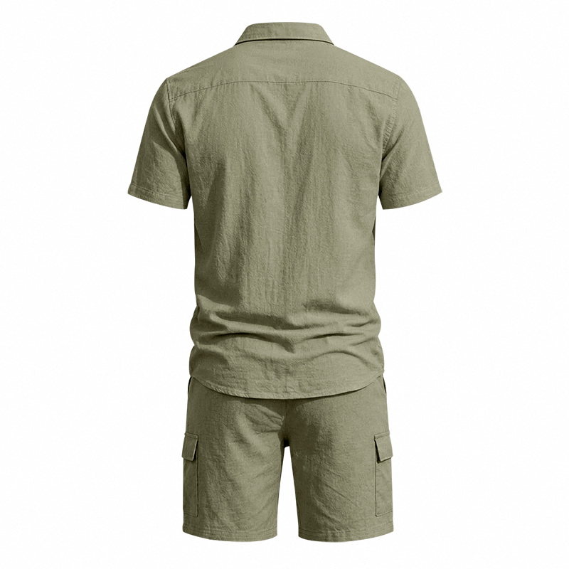 Completo Estivo da Uomo in Lin - Linen Shorts Men recensione e prezzo