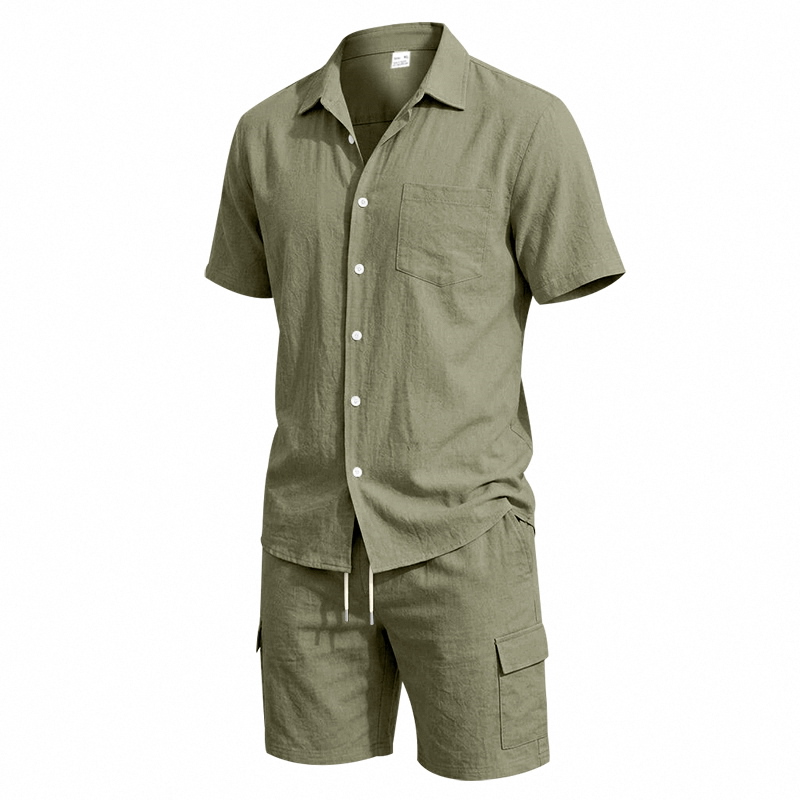 Completo Estivo da Uomo in Lin - Linen Shorts Men recensione e prezzo