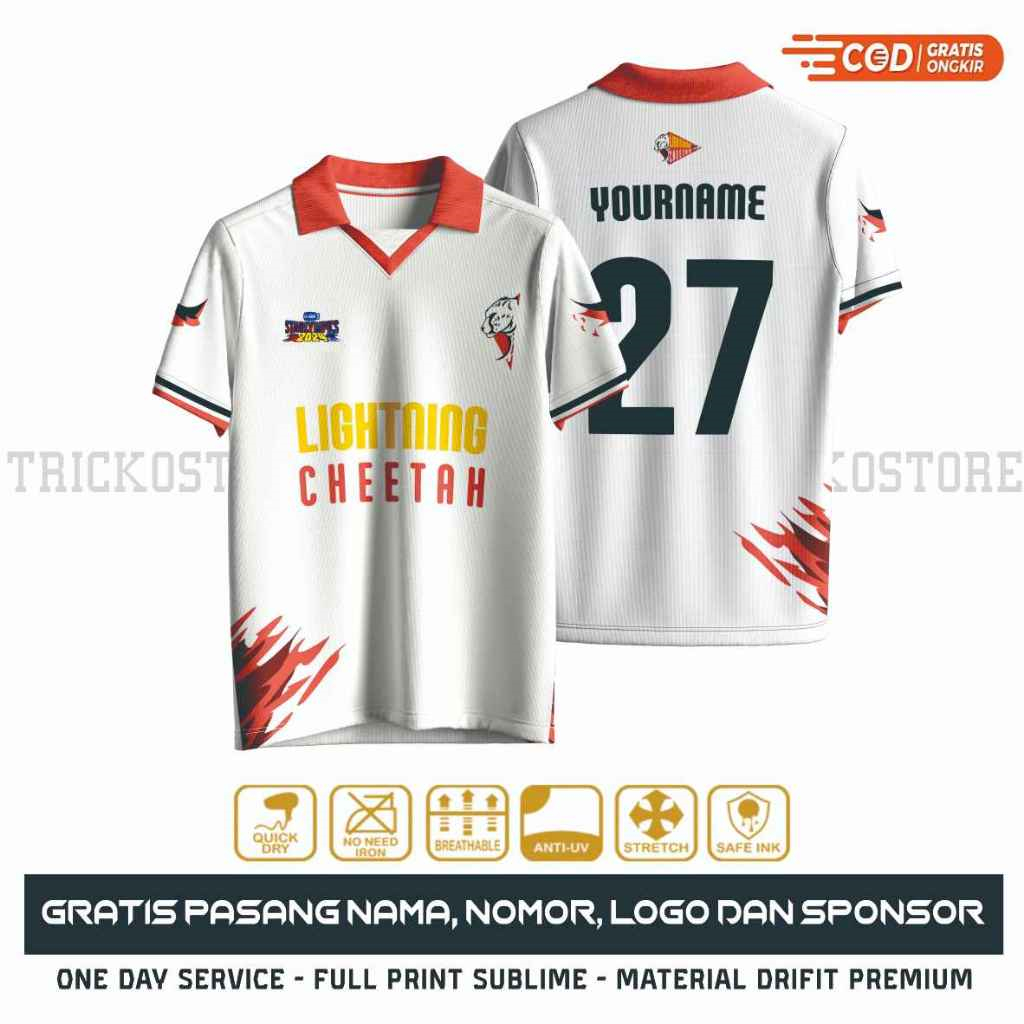 Maglia GMMTV LIGHTNING CHEETAH - Summer Clothing Names recensione e prezzo
