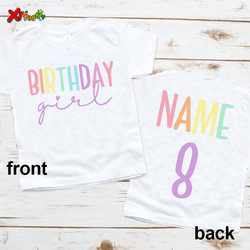 Compleanno ragazza T Shirt abi - Summer Clothing Names recensione e prezzo