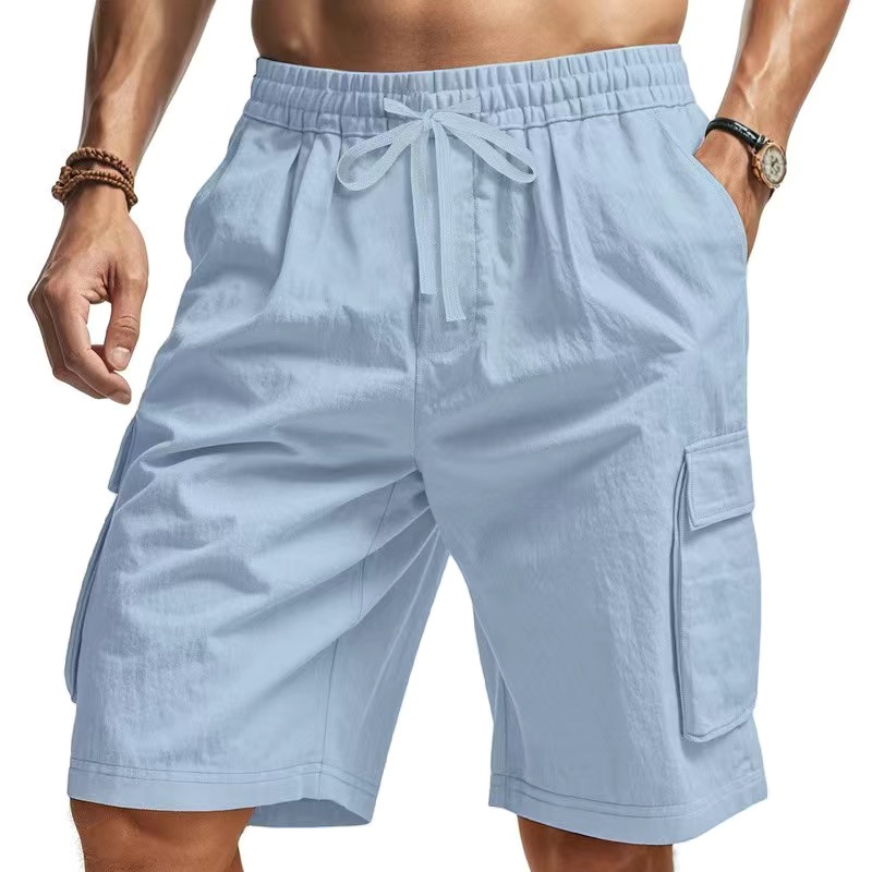 Pantaloncini Cargo da Uomo in  - Linen Shorts Men recensione e prezzo